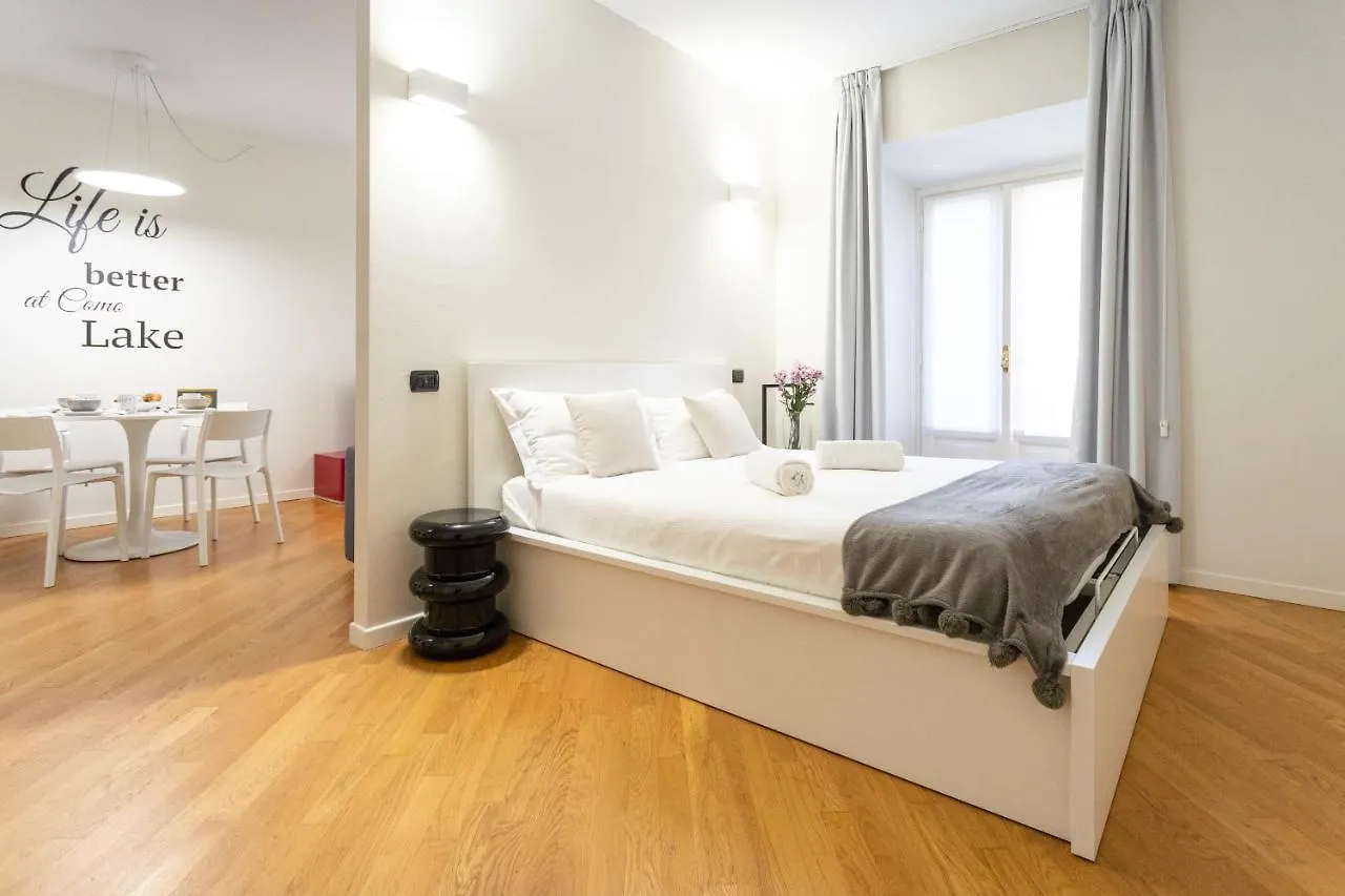 Apartment White Flat In Como City Center By Rent All Como