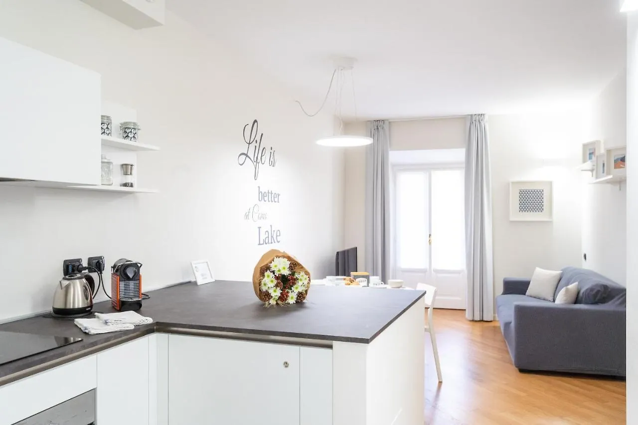 Apartment White Flat In Como City Center By Rent All Como