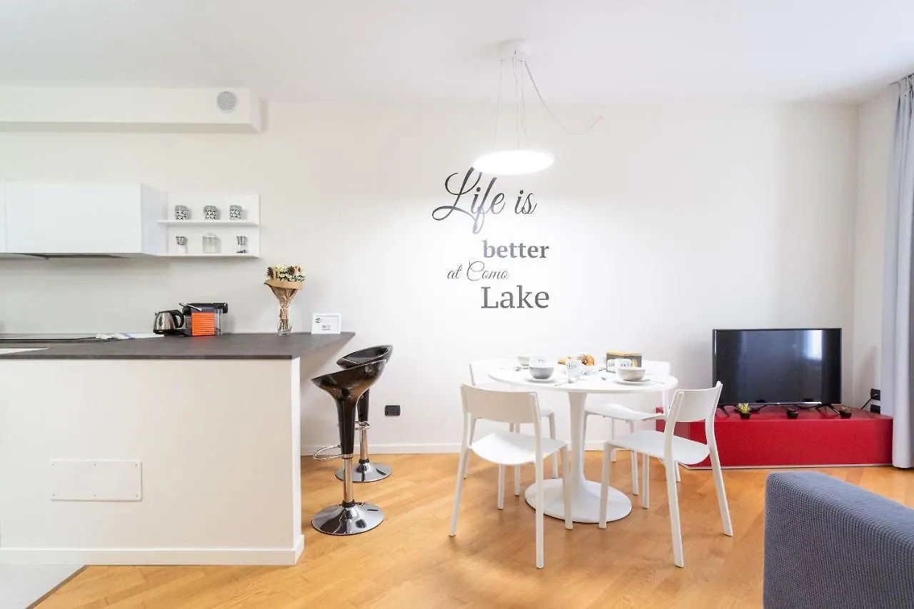 White Flat In Como City Center By Rent All Como Apartment