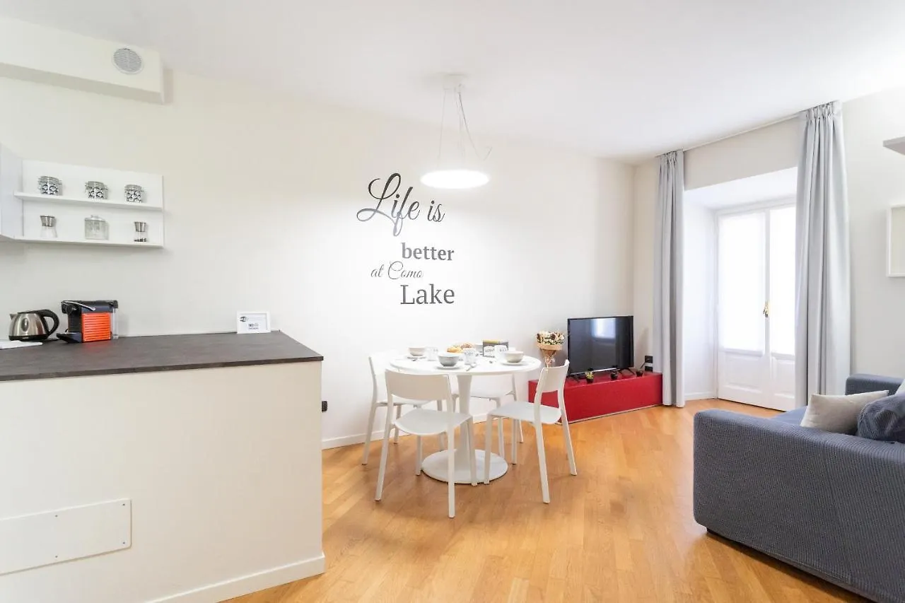 White Flat In Como City Center By Rent All Como Apartment